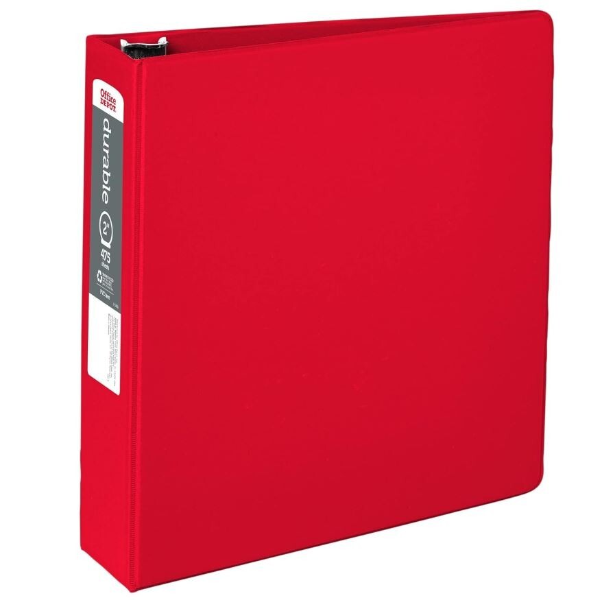 OfficeMax Durable Reference Binders with Round Ring 2
