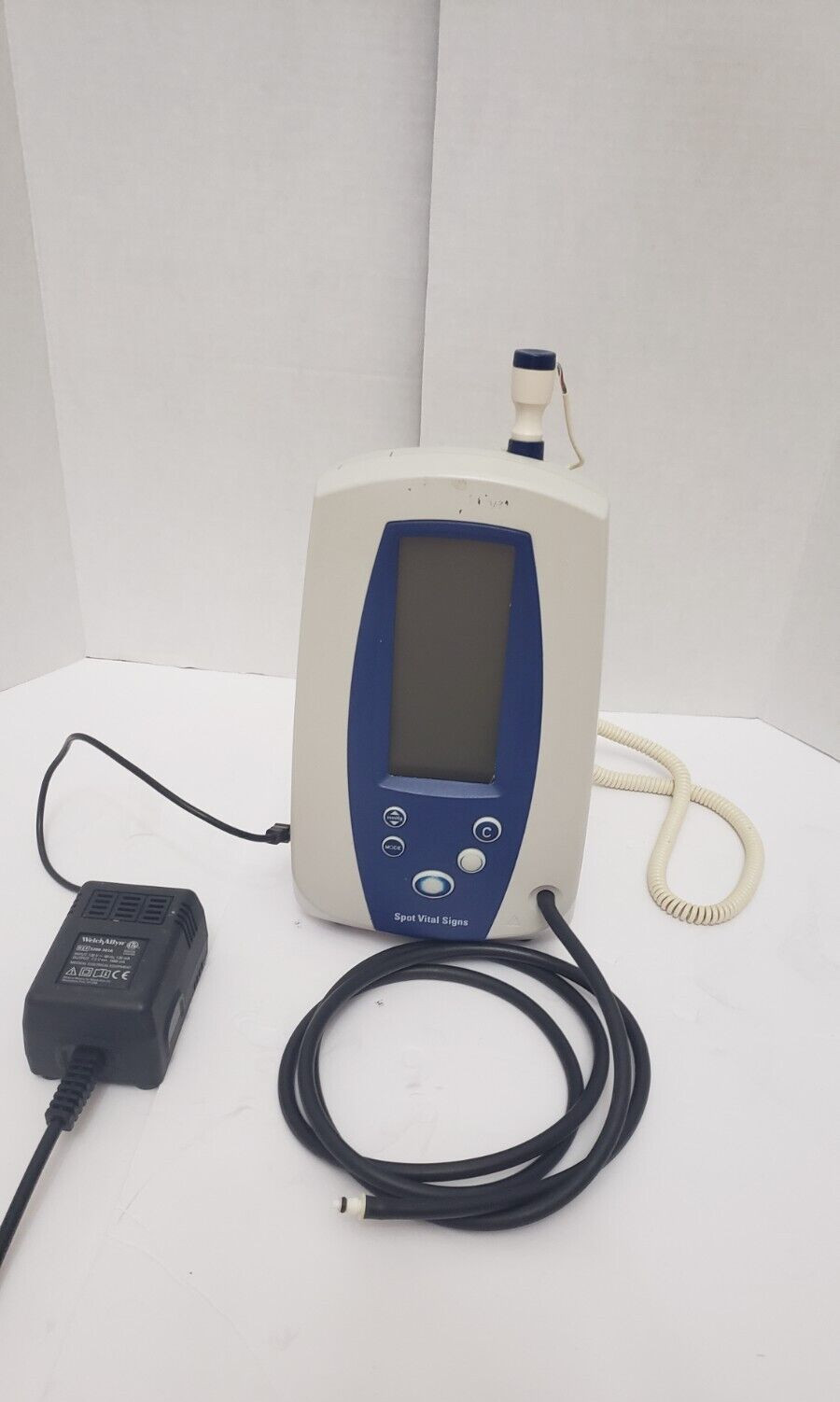 Welch Allyn Spot Vital Signs Monitor with PSU, Therm and BP Hose UNIT 13 - Photo 1