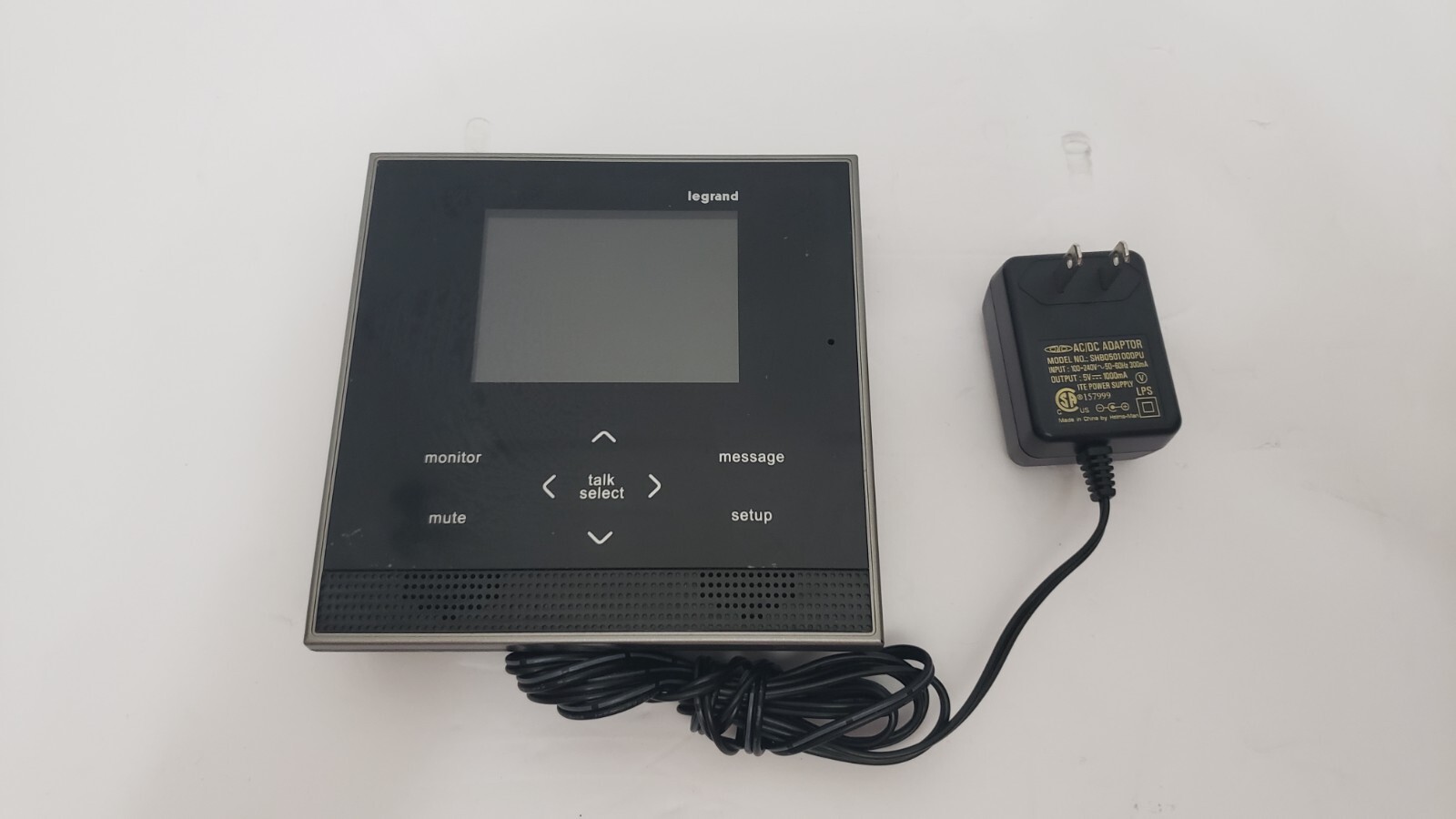Legrand AI6000M1 Adorne Interior Intercom Unit with Power Supply - Photo 1