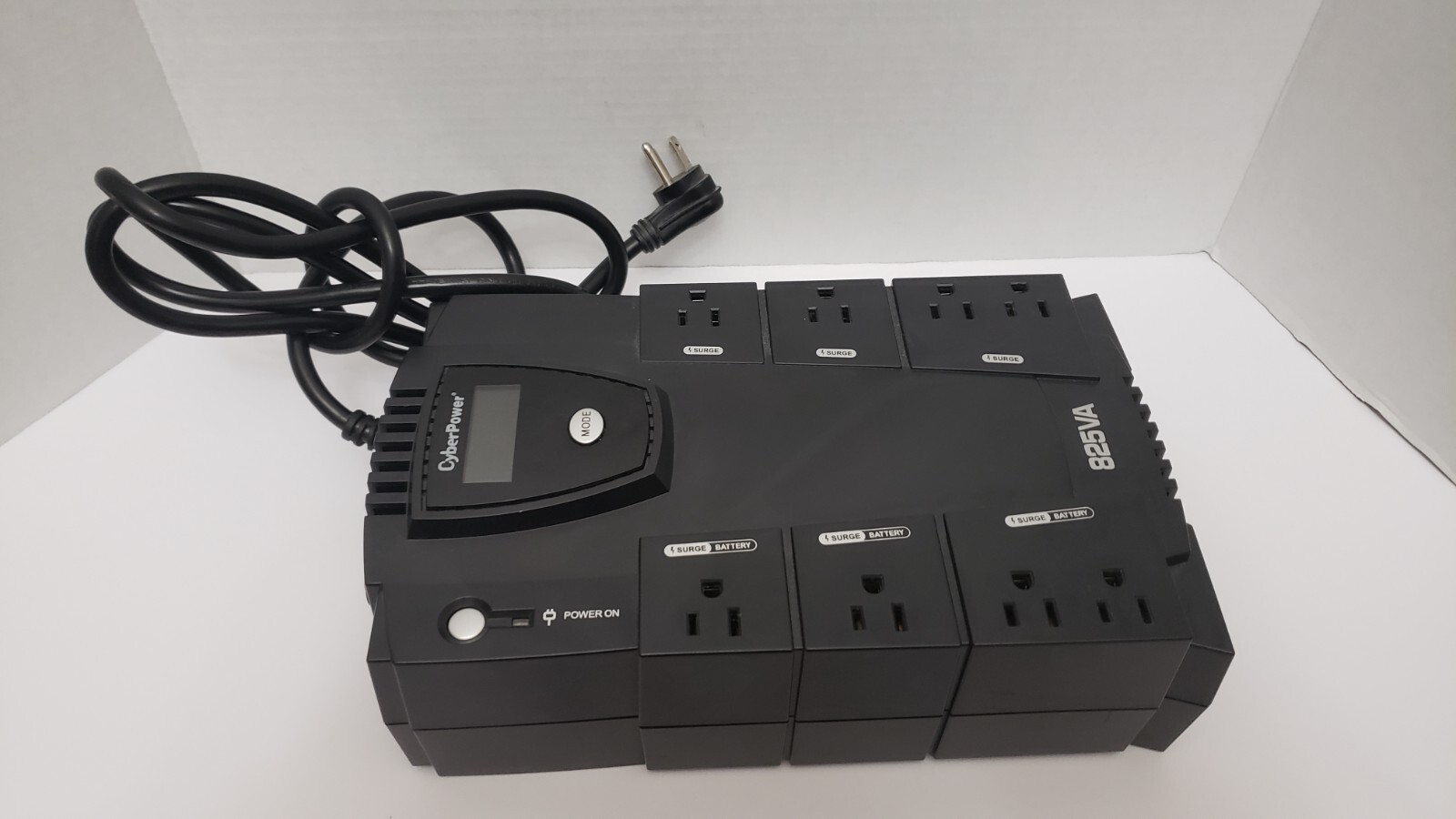 CyberPower CP825LCD Intelligent LCD UPS 825VA Desktop Battery Backup NO BATTERY - Photo 1