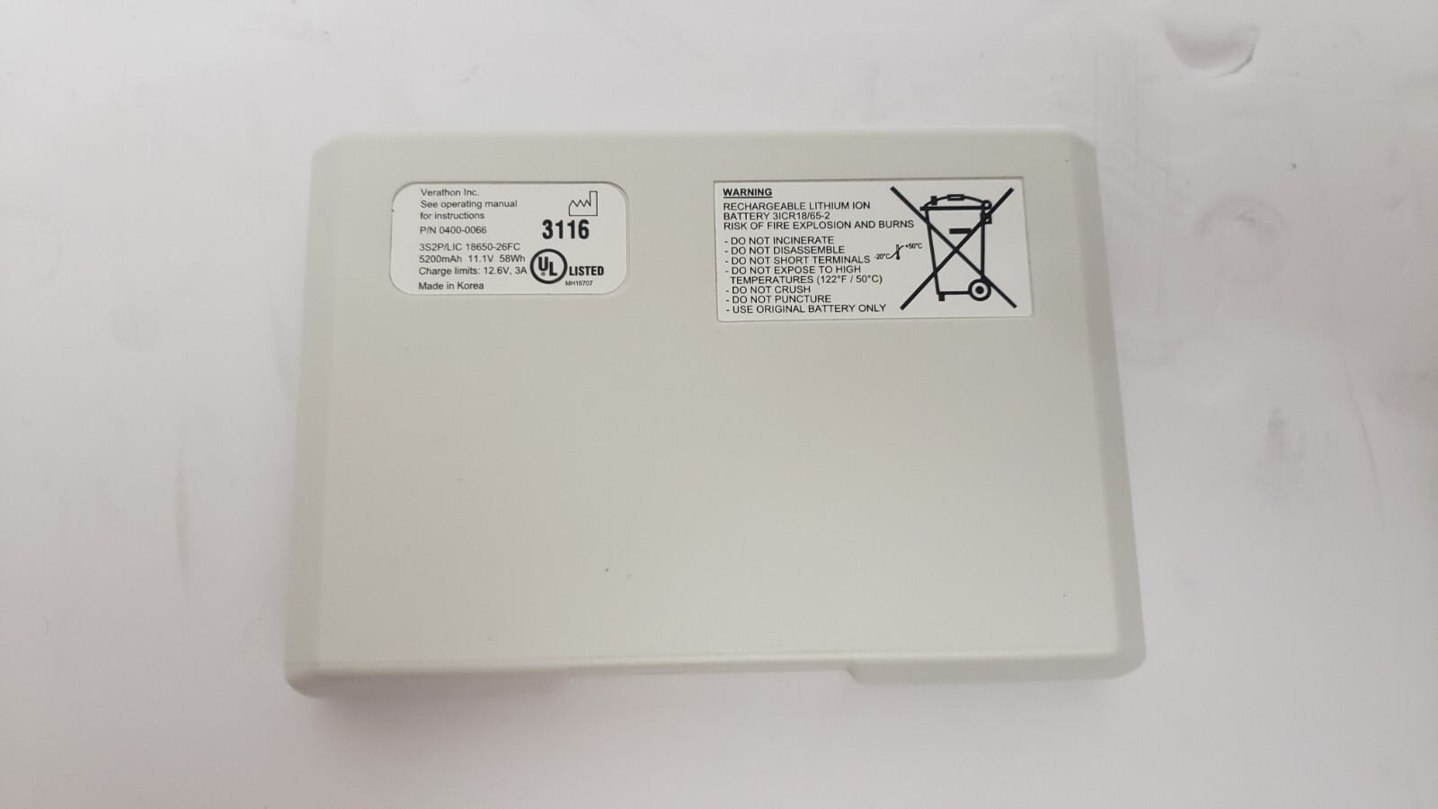 Verathon BVI9400 BladderScan Battery Wireless Scan - Photo 1