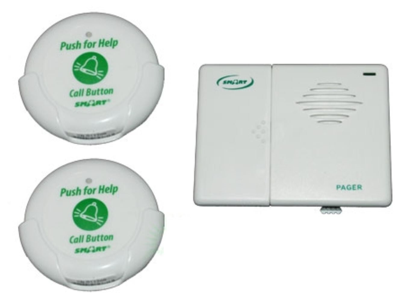 Smart TL-5102TP Caregiver Personal Pager System 2 Call Button w 1 Pager Seniors - Photo 1