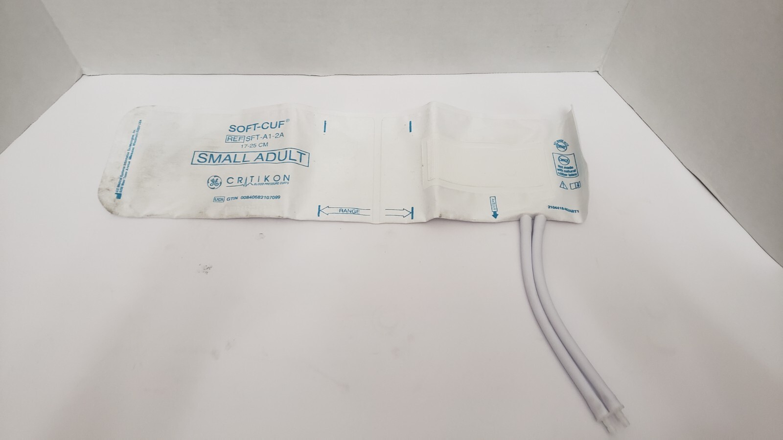 GE Critikon Soft-Cuf Adult Blood Pressure Cuff 2 Tube SFT-A2-2A Unit 2 - Photo 1