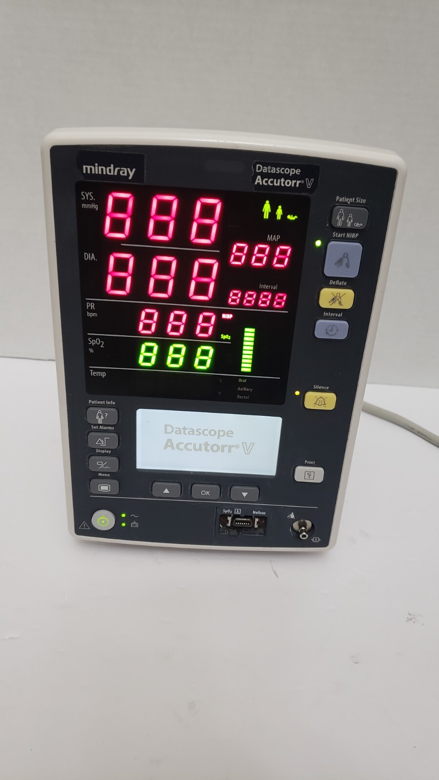 Mindray Accutorr V Vital Sign Monitor Datascope Unit 3 - Photo 1