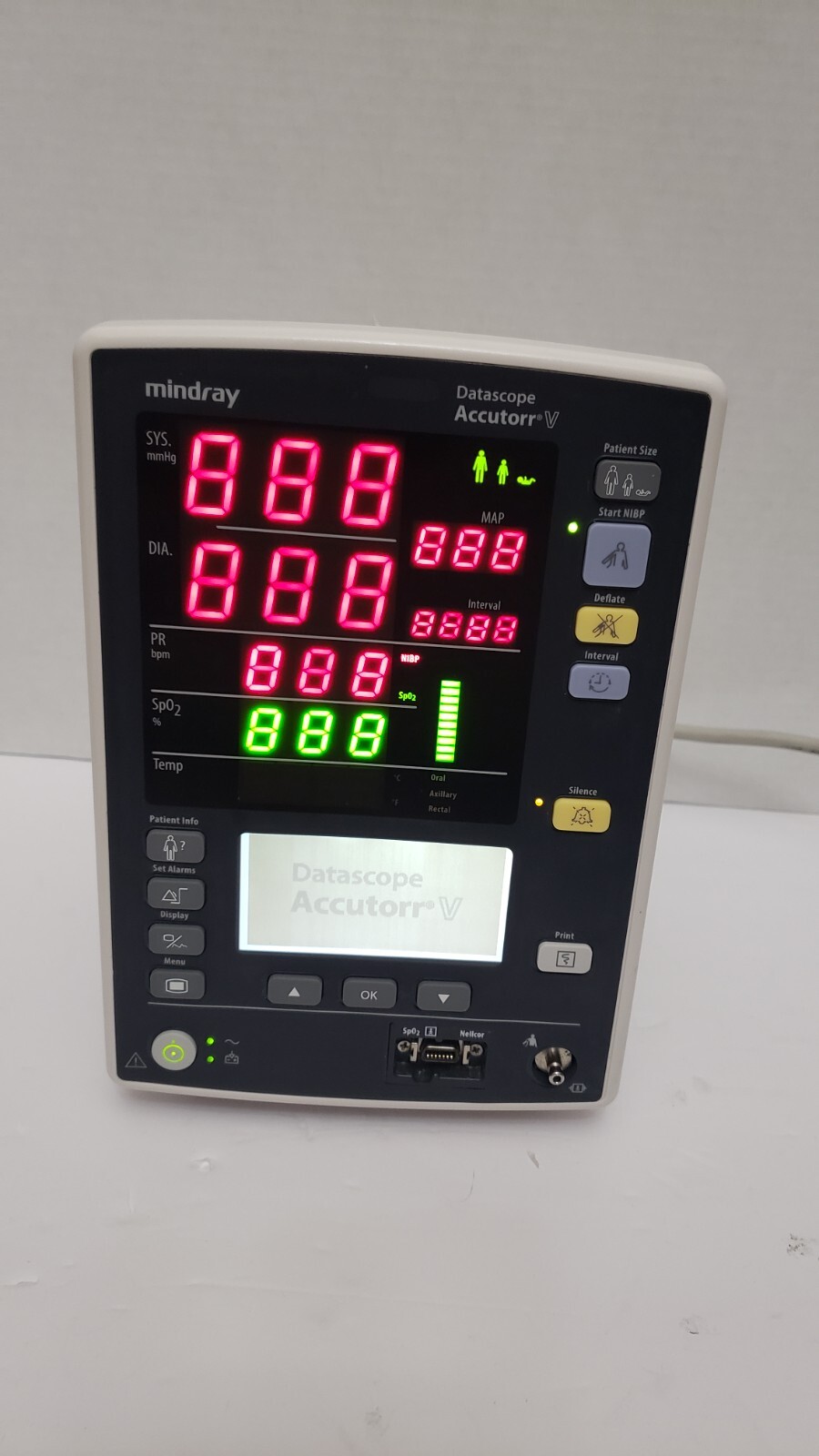 Mindray Accutorr V Vital Sign Monitor Datascope Unit 4 - Photo 1