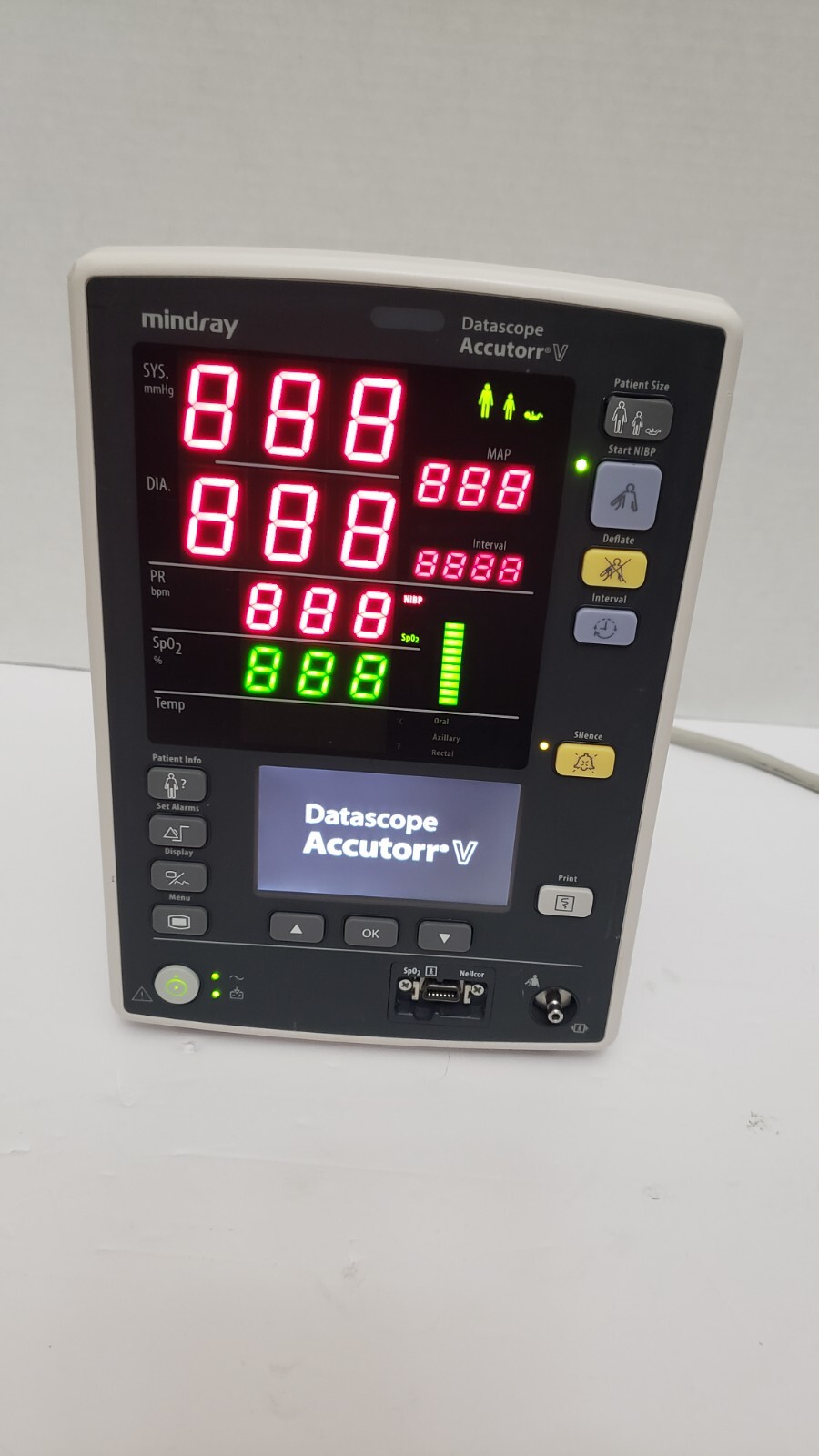 Mindray Accutorr V Vital Sign Monitor Datascope Unit 5 - Photo 1