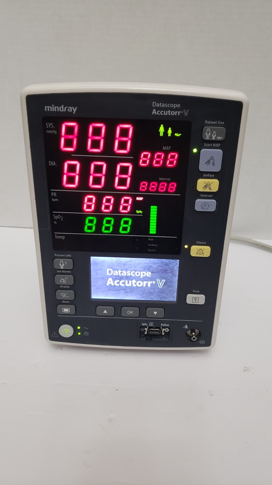 Mindray Accutorr V Vital Sign Monitor Datascope Unit 6 - Photo 1