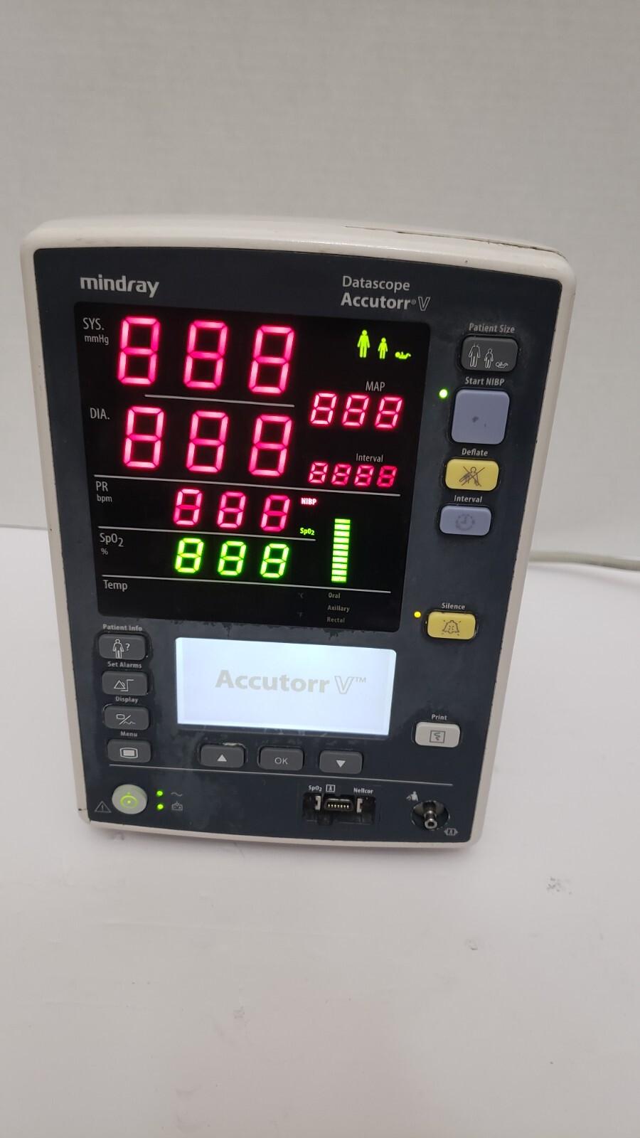 Mindray Accutorr V Vital Sign Monitor Datascope Unit 8 - Photo 1