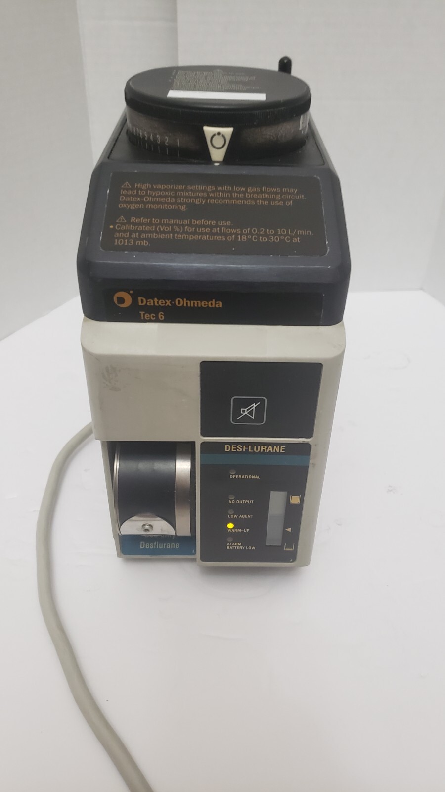 Ohmeda Tec 6 Desflurane Vaporizer - Photo 1