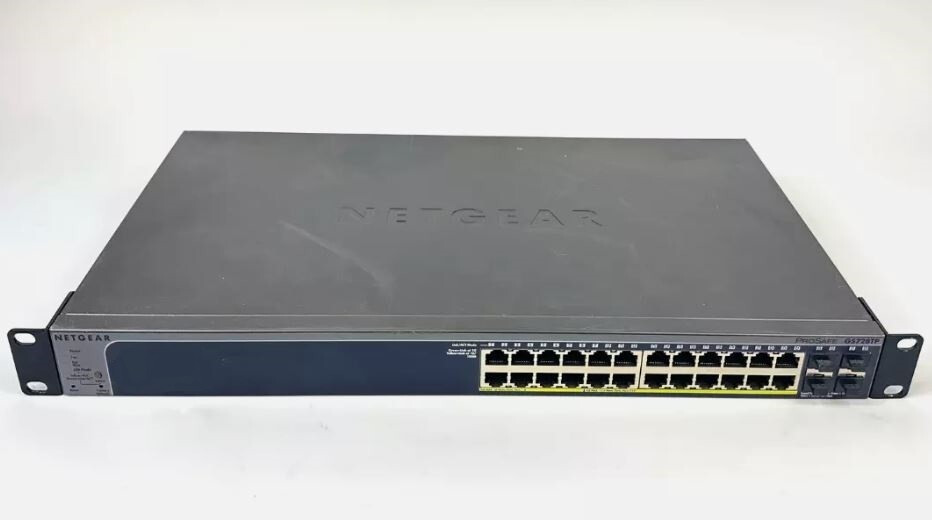 NETGEAR GS728TP 24-Port Gigabit Ethernet PoE - Photo 1