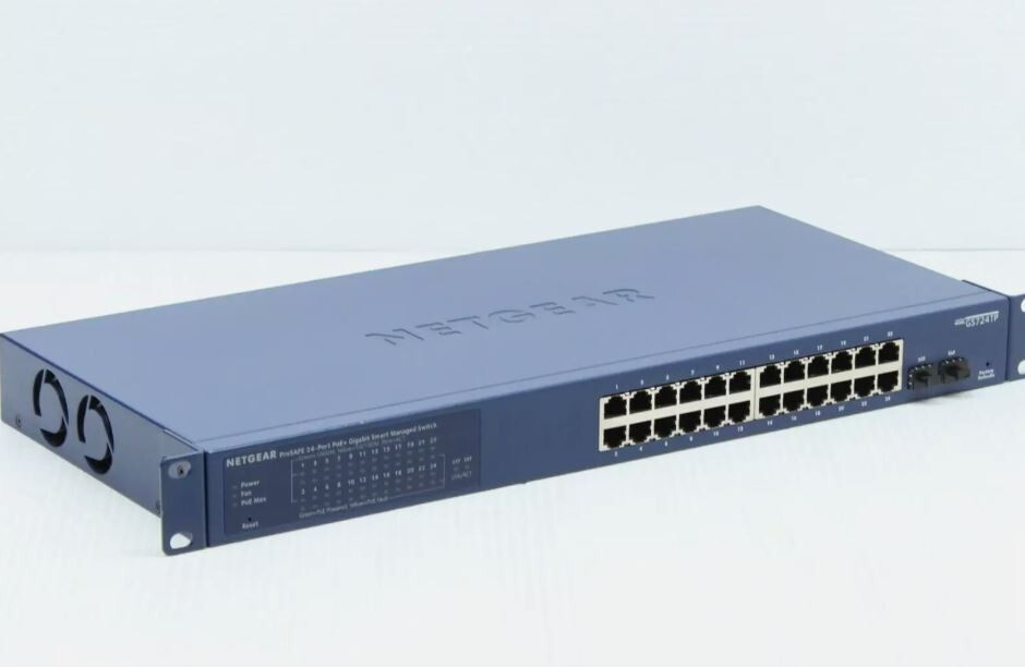 Netgear GS724TP POE Ethernet Switch GS752TP - Photo 1