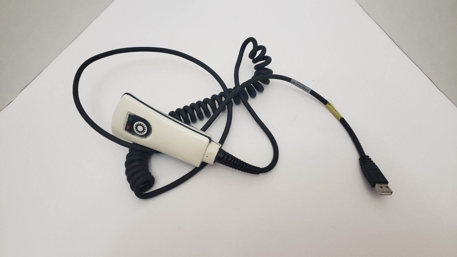 Jadak CBL-0144 Medical Handheld Barcode Scanner with Coiled USB Cord - Photo 1