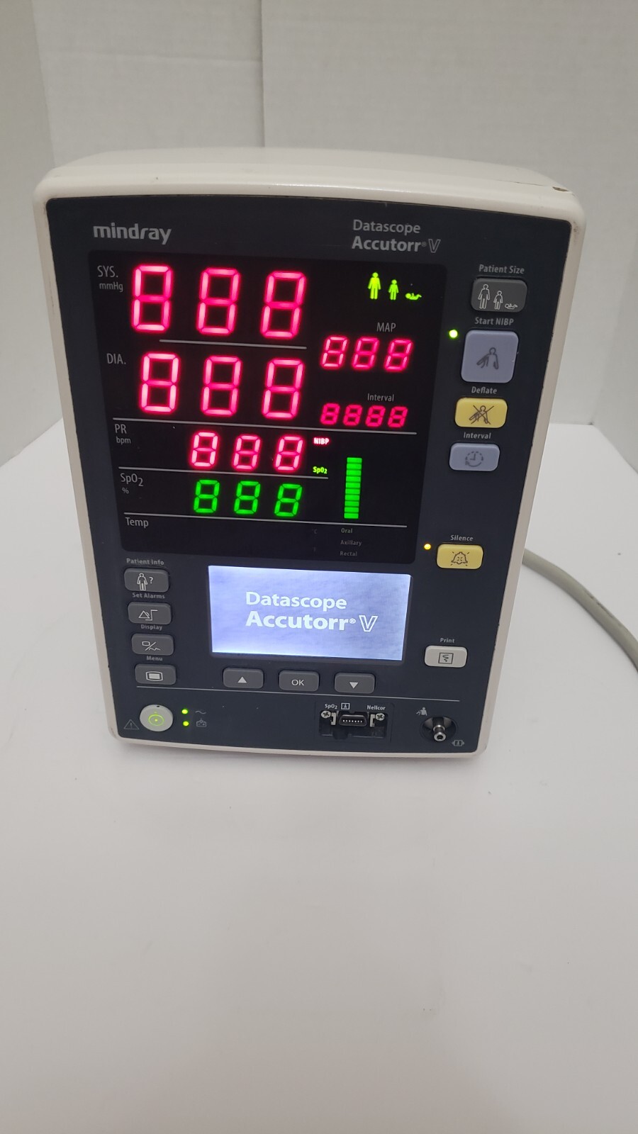 Mindray Accutorr V Vital Sign Monitor Datascope Unit C - Photo 1