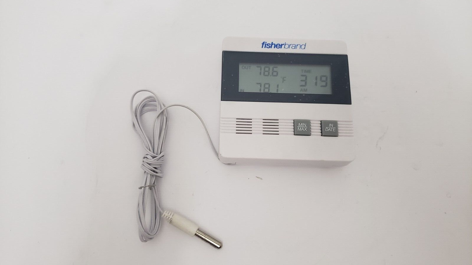Fisherbrand Traceable Thermometer with Time/Date, Max/Min Memory - Photo 1