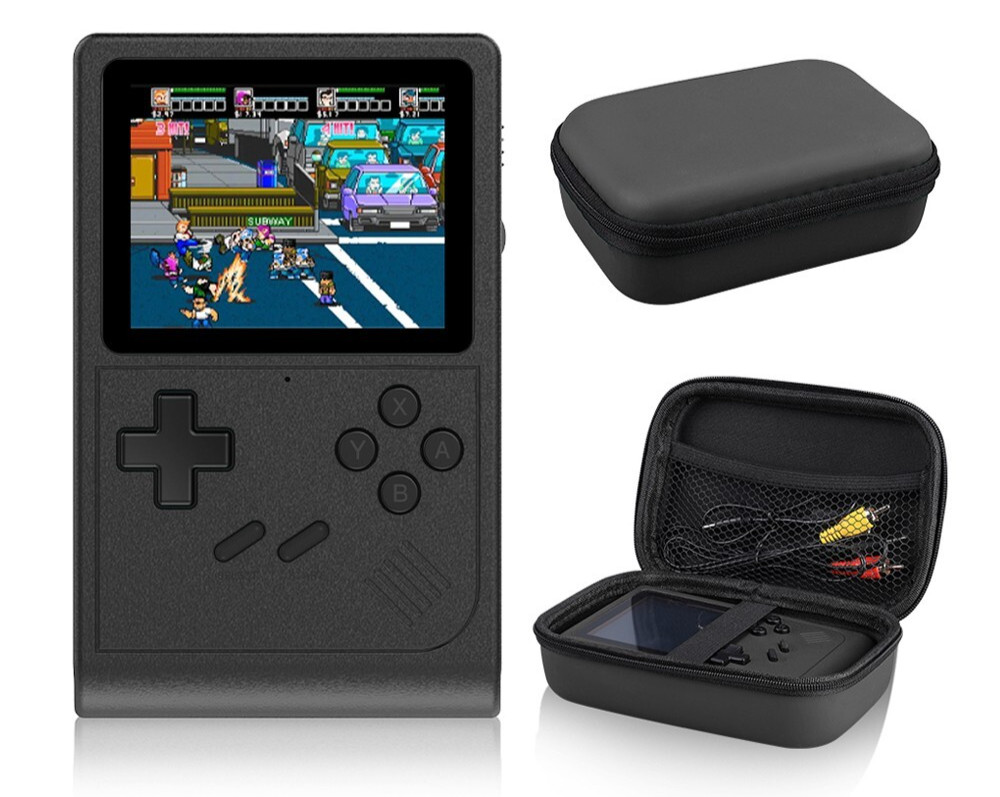 Handheld Retro Game Console Portable 2.5” LCD Rechargeable 400 Games - Photo 1