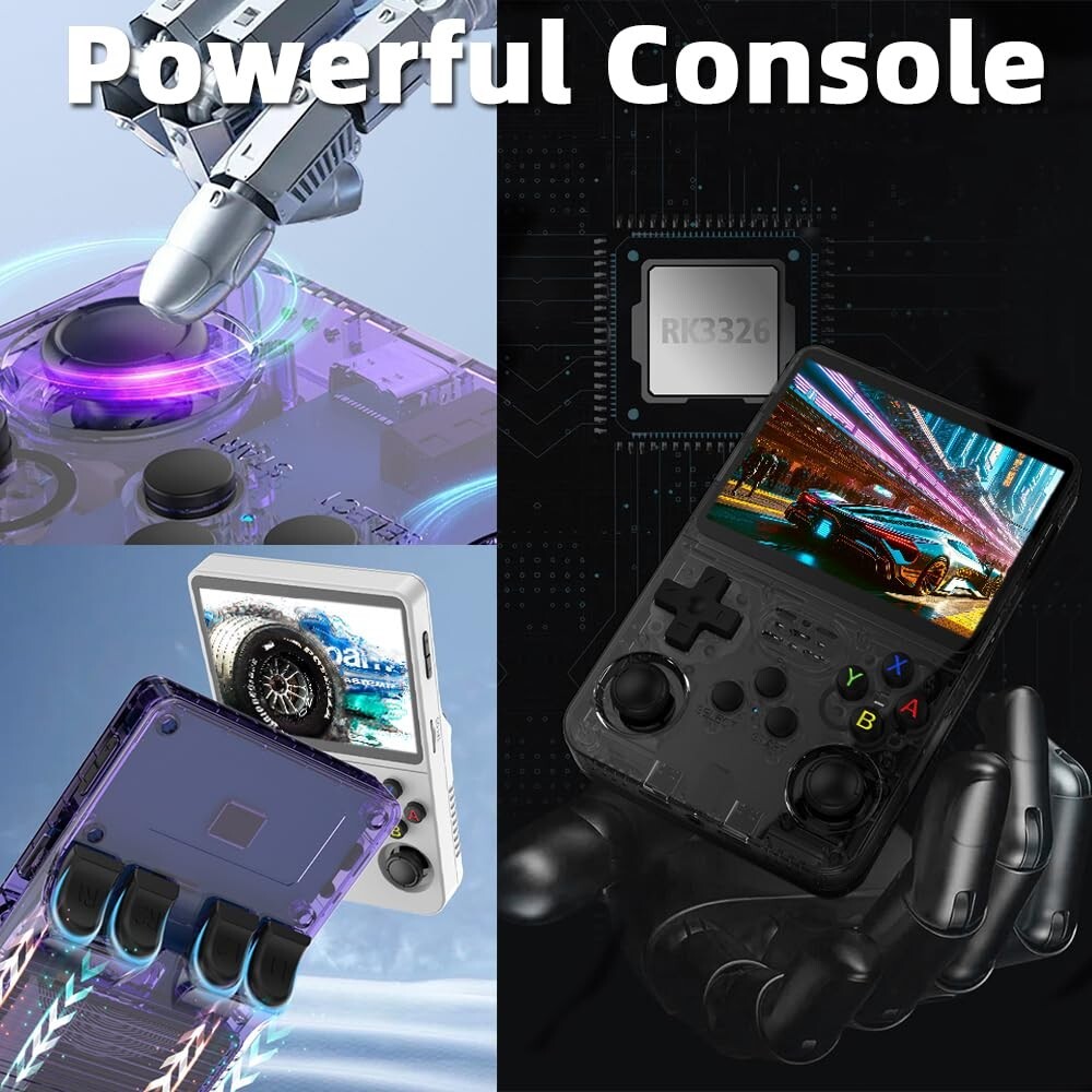 R36S Handheld Game Console 3.5-inch Retro Gaming Device, Portable System - Photo 1