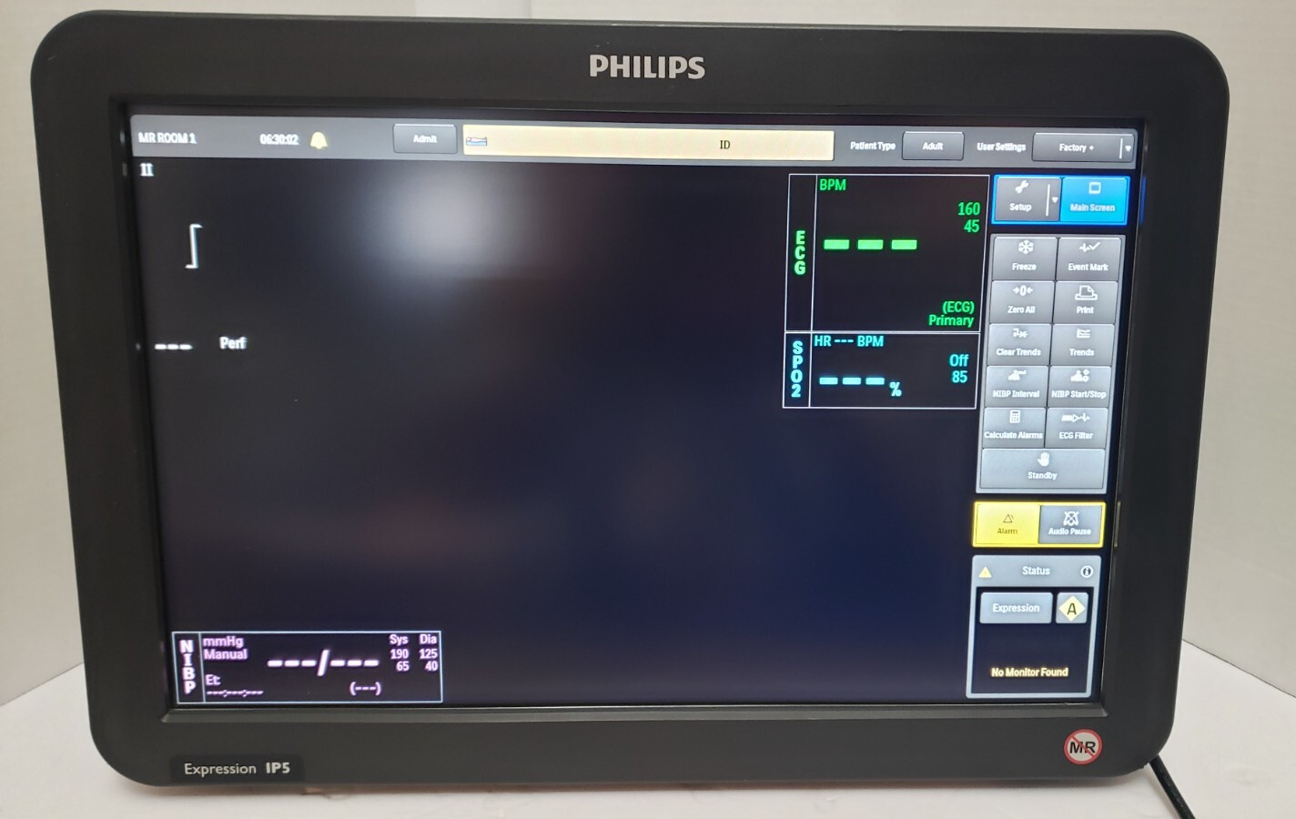 Philips Expression IP5 MRI Patient Monitor with Power Supply - Photo 1