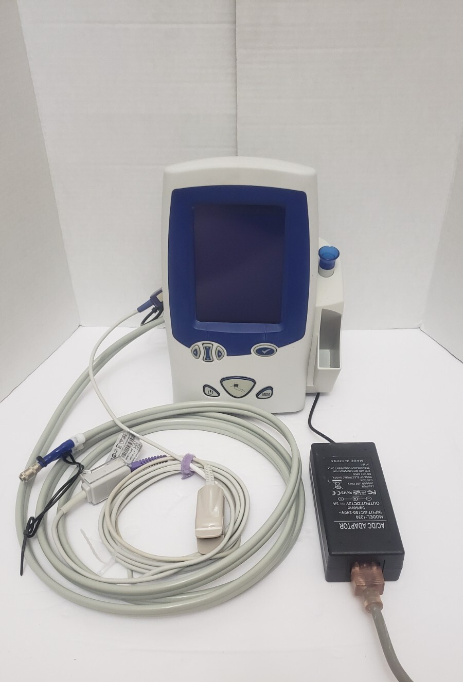 Welch Allyn LXi 45NT0 Spot Monitor BP Hose SPO2 Sensor Unit 20 - Photo 1