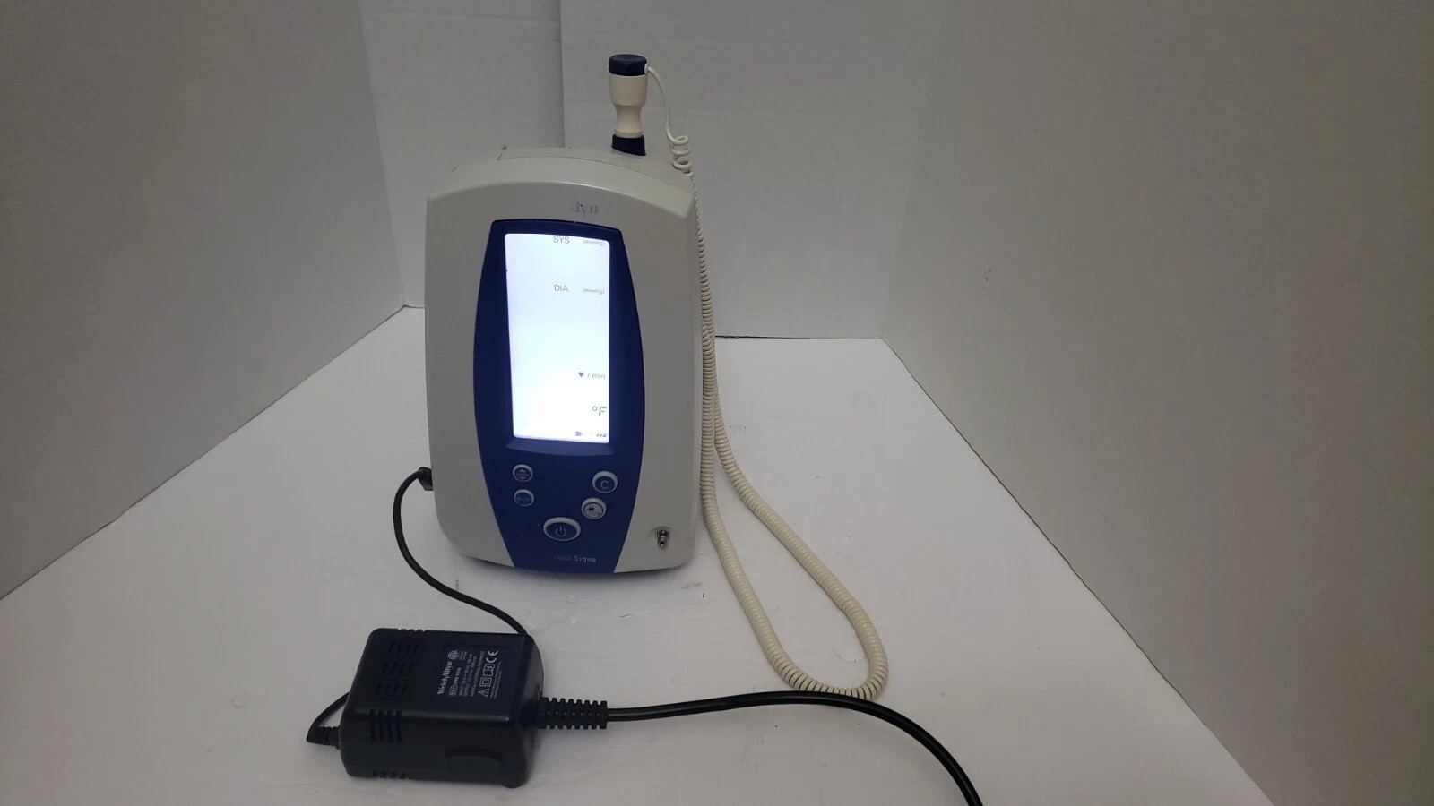 Welch Allyn Spot Vital Signs Monitor with PSU Thermometer UNIT 60 - Photo 1