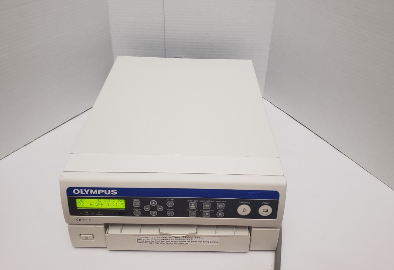 Olympus OEP-5 Color Video Printer with Paper Tray - Photo 1