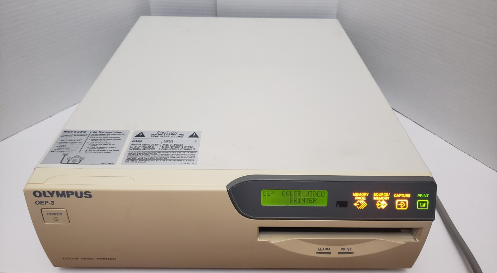 Olympus OEP-3 Color Video Printer - Photo 1