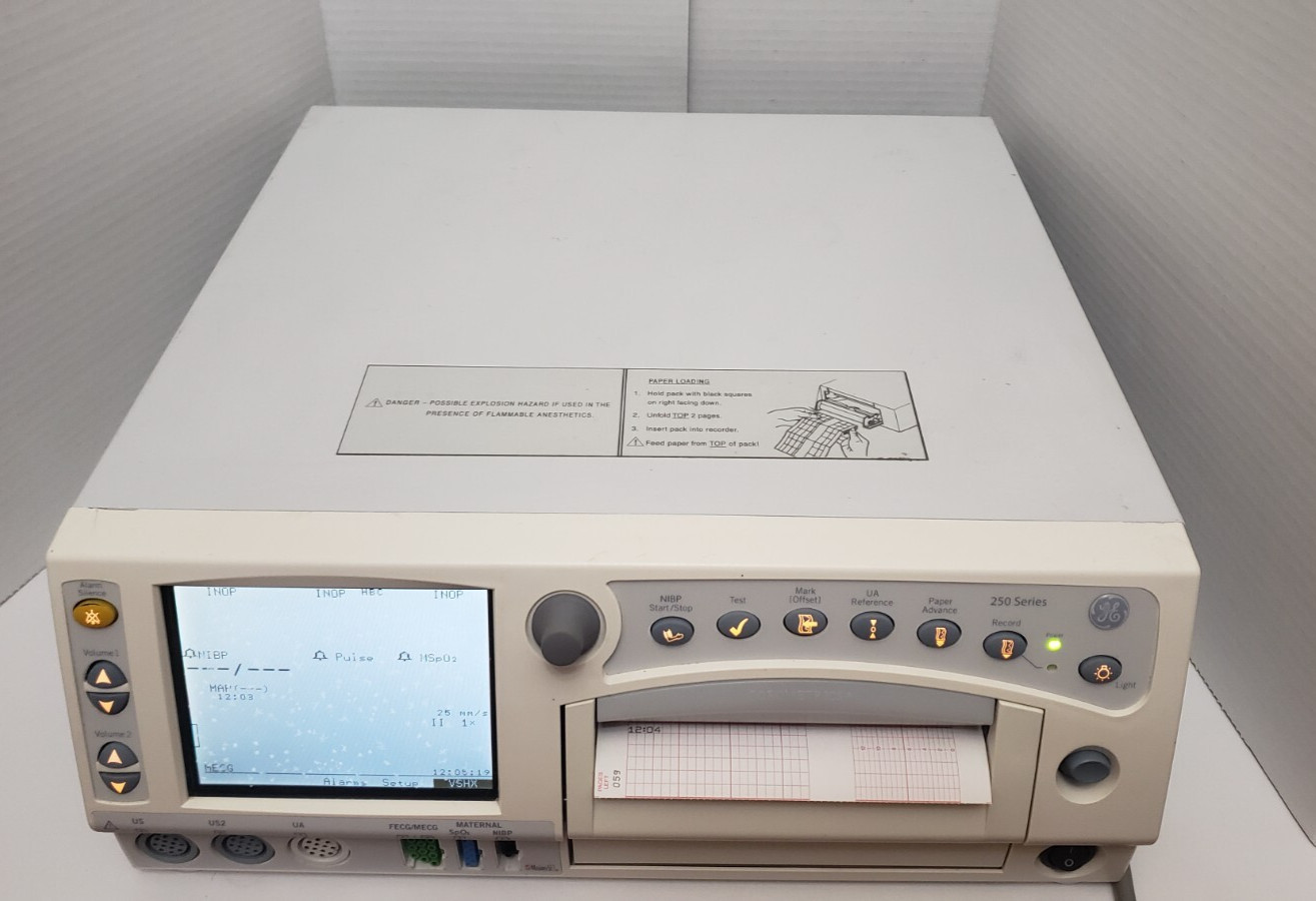 GE Healthcare Corometrics 250 Series Maternal Fetal Monitor 259A - Photo 1