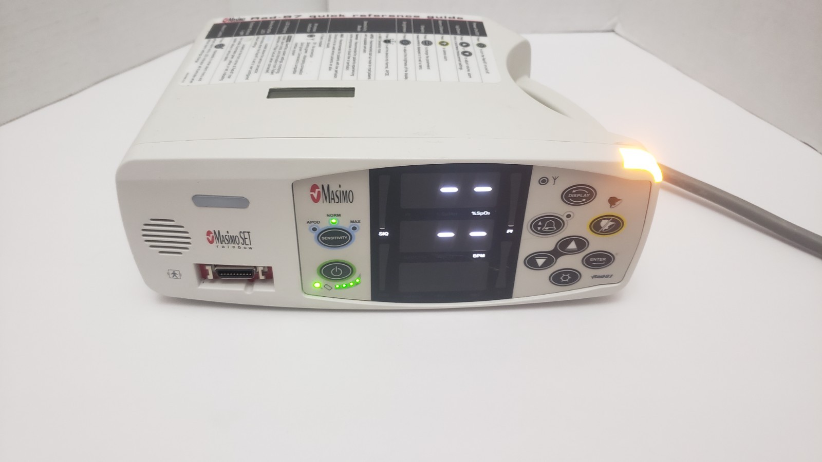 Masimo Rainbow Set Rad-87 Pulse Oximeter - Photo 1