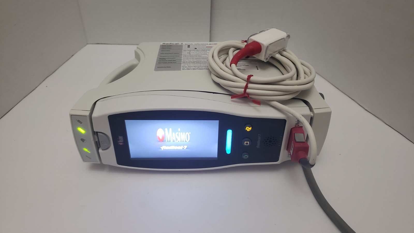 Masimo Radical 7 Pulse Oximeter with Docking Station and SPo2 Adapter - Photo 1