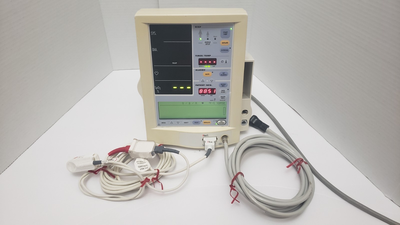 Datascope Accutorr Plus Vital Signs Monitor with Accessories - Photo 1