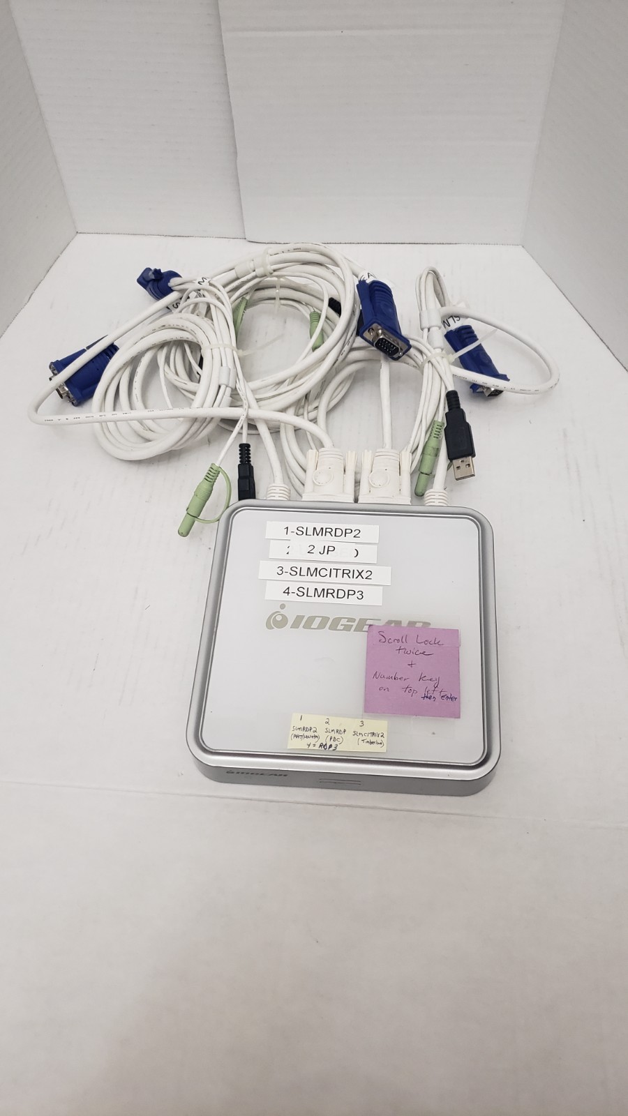 IOGEAR MiniView GCS634U 4-Ports External KVM audio switch USB - Photo 1