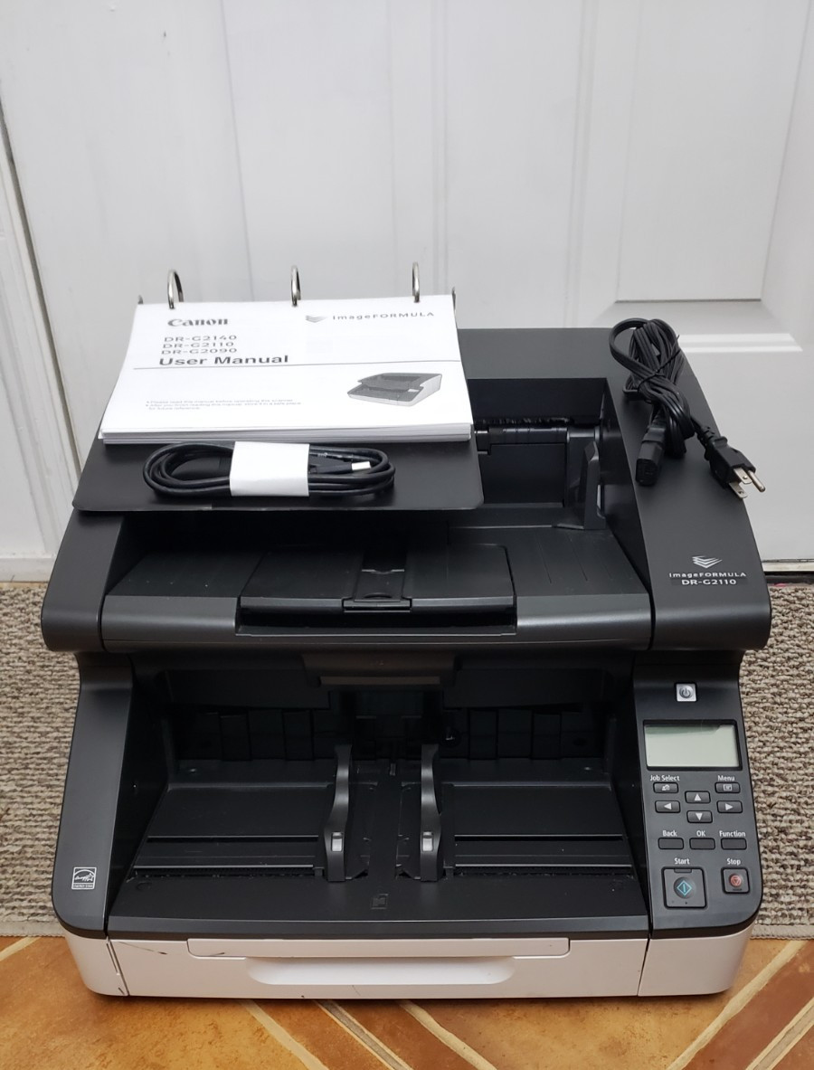 Canon ImageFormula DR-G2110 Production Document Scanner w 549,088 TOTAL SCANS - Photo 1