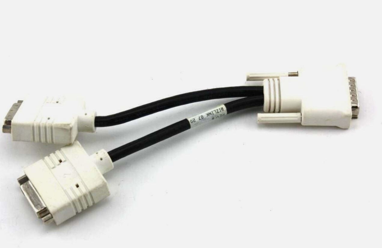 HP 338285-005 Monitor DMS-59 TO Dual DVI Splitter Y Cable PC - Photo 1