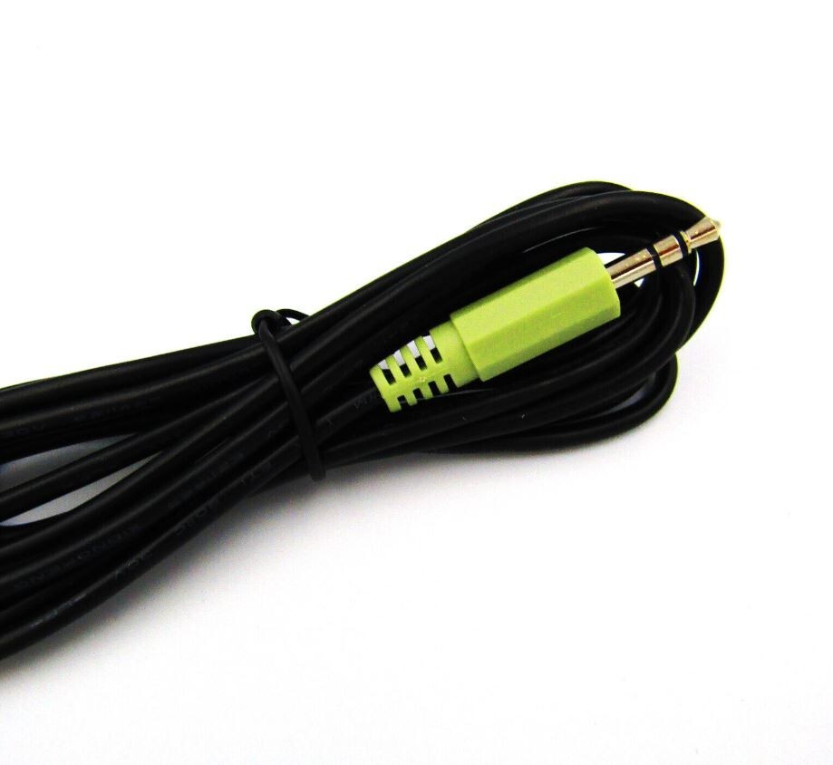 HP 3.5mm Male to 3.5mm Male Audio Stereo Cable 6' w2072a HP 089G 17356C581 - Photo 1