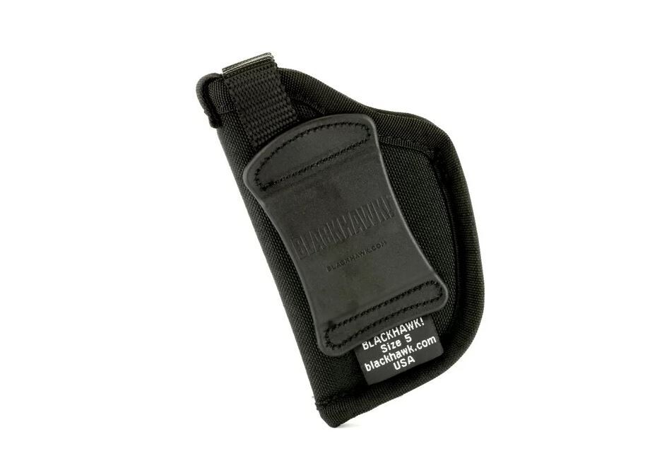 BLACKHAWK Size 5 Hip Holster Small Autos .22 - .25 Cal Right Hand Nylon Black - Photo 1