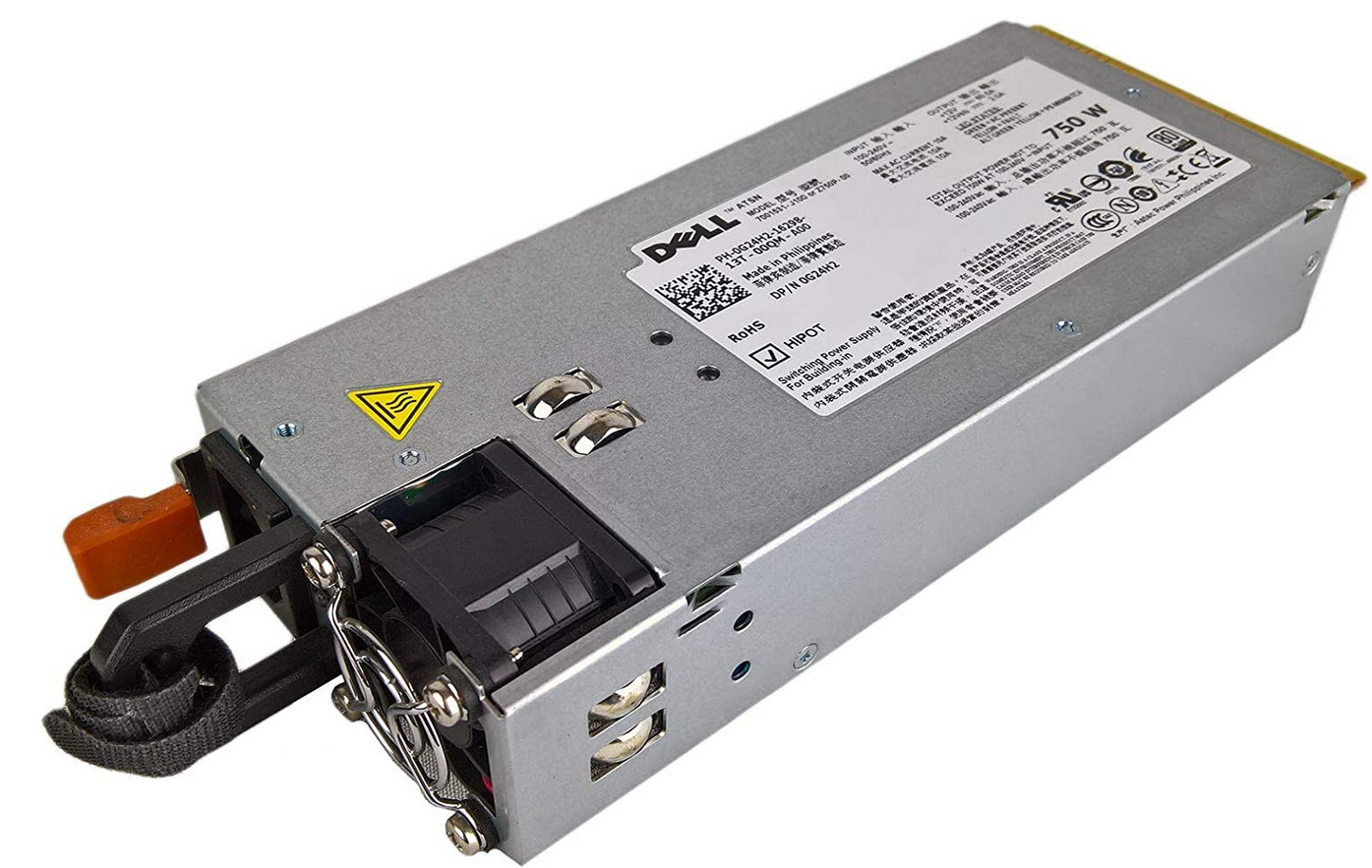 DELL 0G24H2 POWEREDGE 750W Power Supply R510 R810 T710 - Photo 1