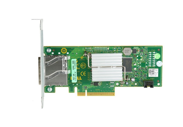 Dell 012DNW PCI-e x8 6Gbps Dual Port SAS Host Bus Adapter - Photo 1