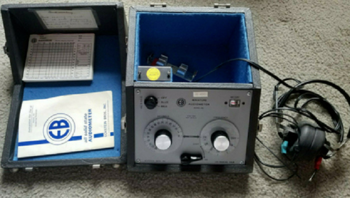 Eckstein 60-A Miniature Audiometer very clean vinatge unit - Photo 1