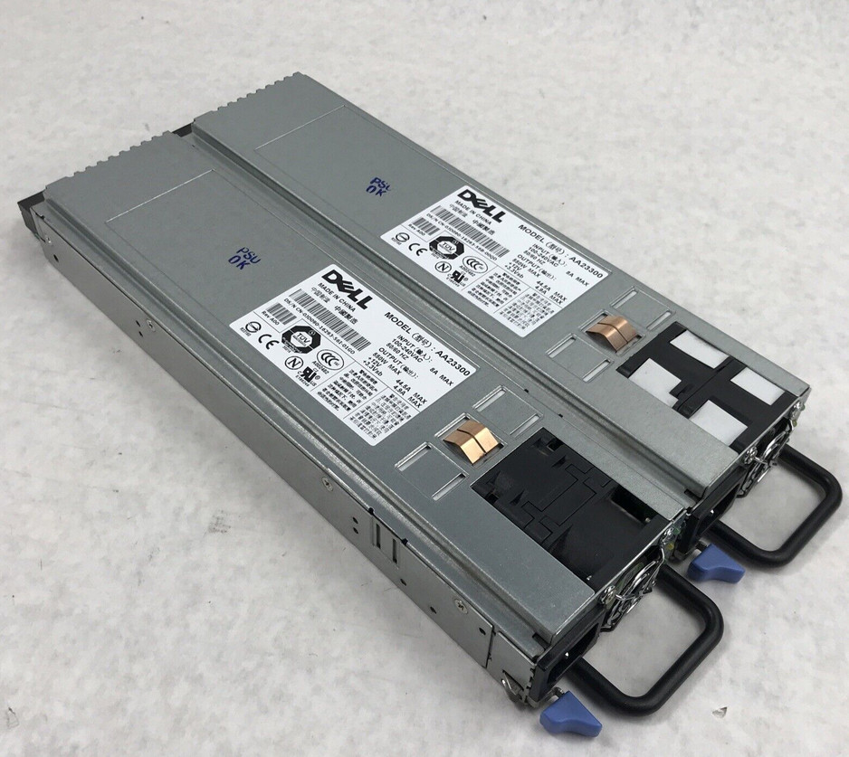 Dell JD090 Server Power Supply AA23300 240V 60Hz 550W 8A Lot of 2 - Photo 1