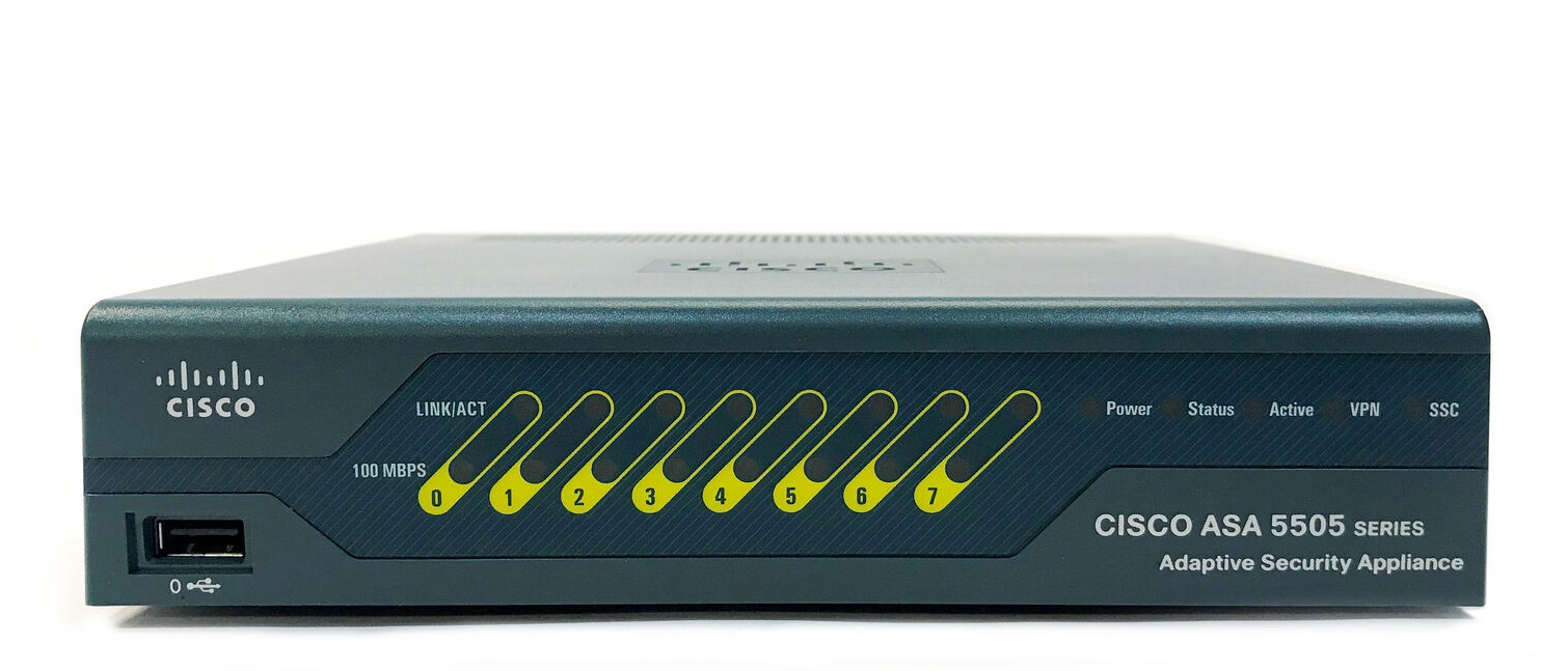 Cisco ASA5505 VPN Adaptive Firewall Security Appliance ASA 5505 V05 - Photo 1