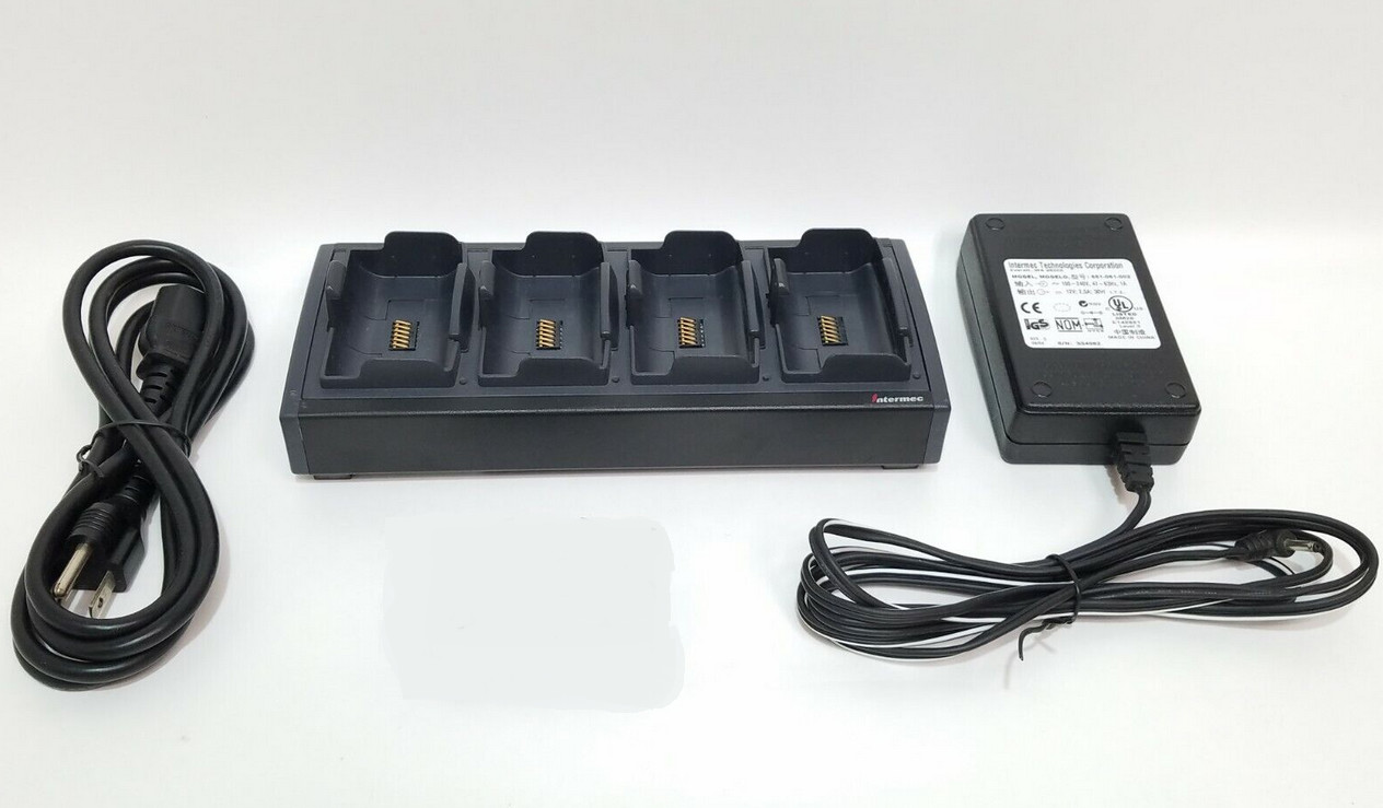Intermec 700C Quad Pack Charger 852-060-006 with Power Supply - Photo 1