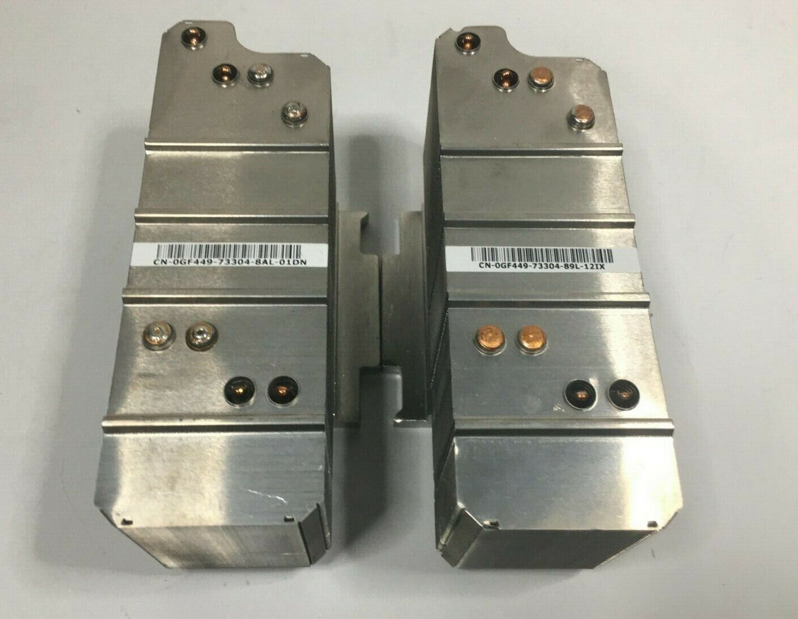 Dell PowerEdge 2950 Server Processor CPU Heatsink Assembly GF449 0GF449 Lot Of 2 - Photo 1