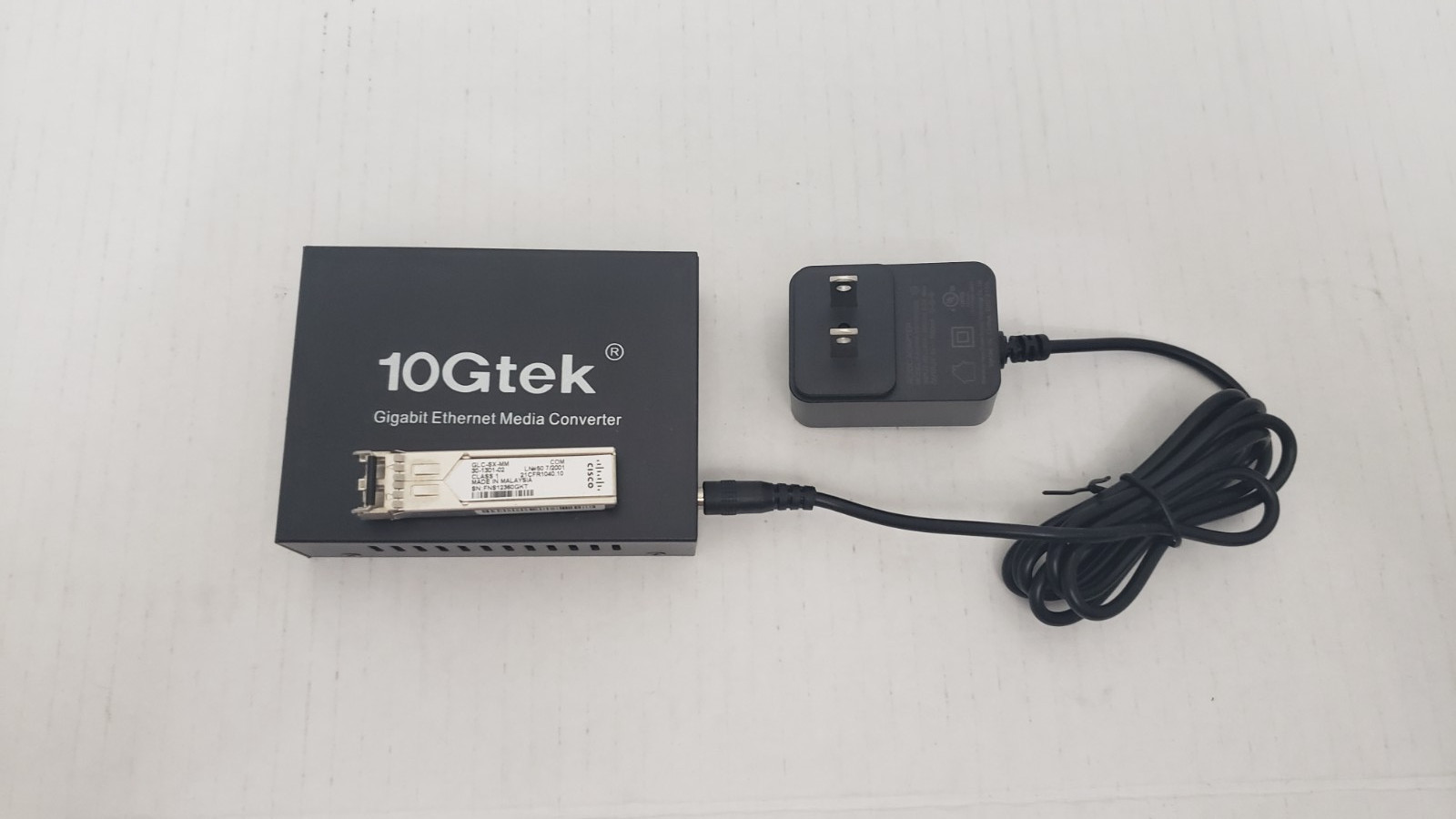10GTek G0101-SFP Gigabit Ethernet Media Converter SFP/RJ45 ports GLC-SX-MM - Photo 1
