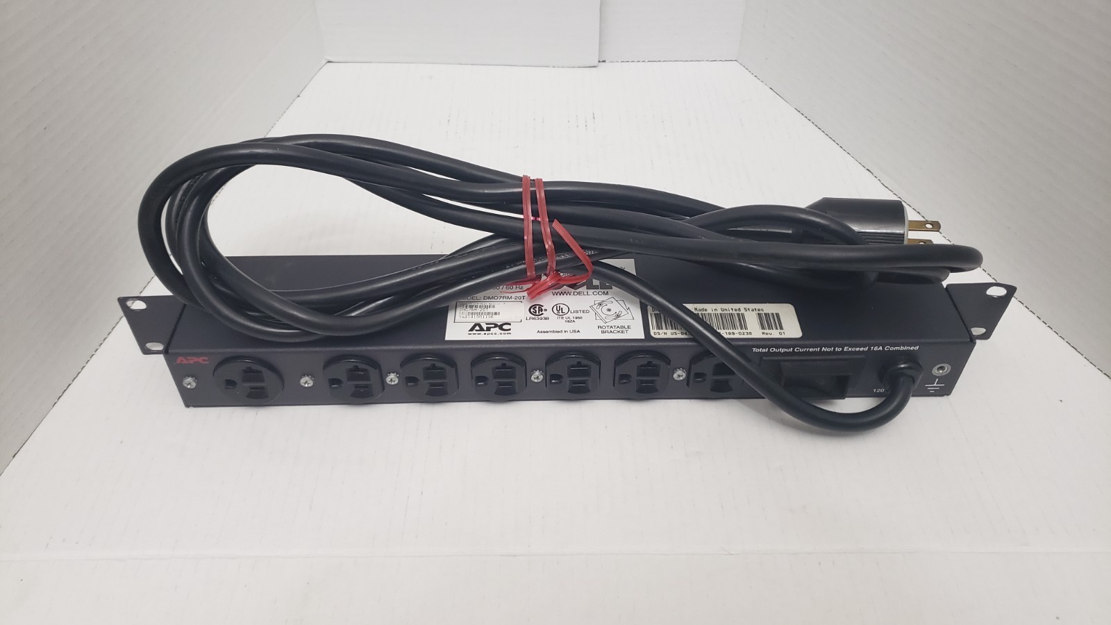APC 043DRY Dell DMO7RM-20T PDU Power Distribution Unit - Photo 1
