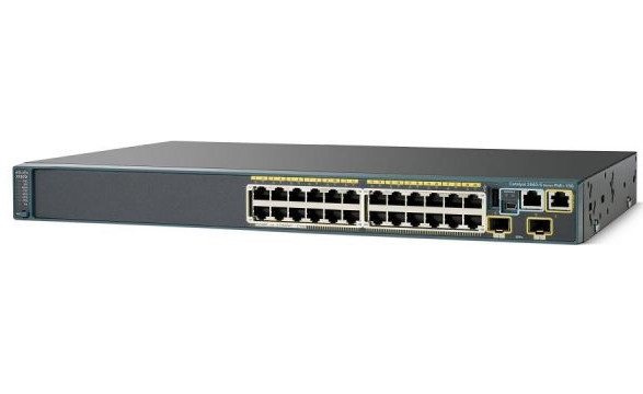 Cisco 2960S 24-Port Gigabyte Switch with Rack Ears - Photo 1