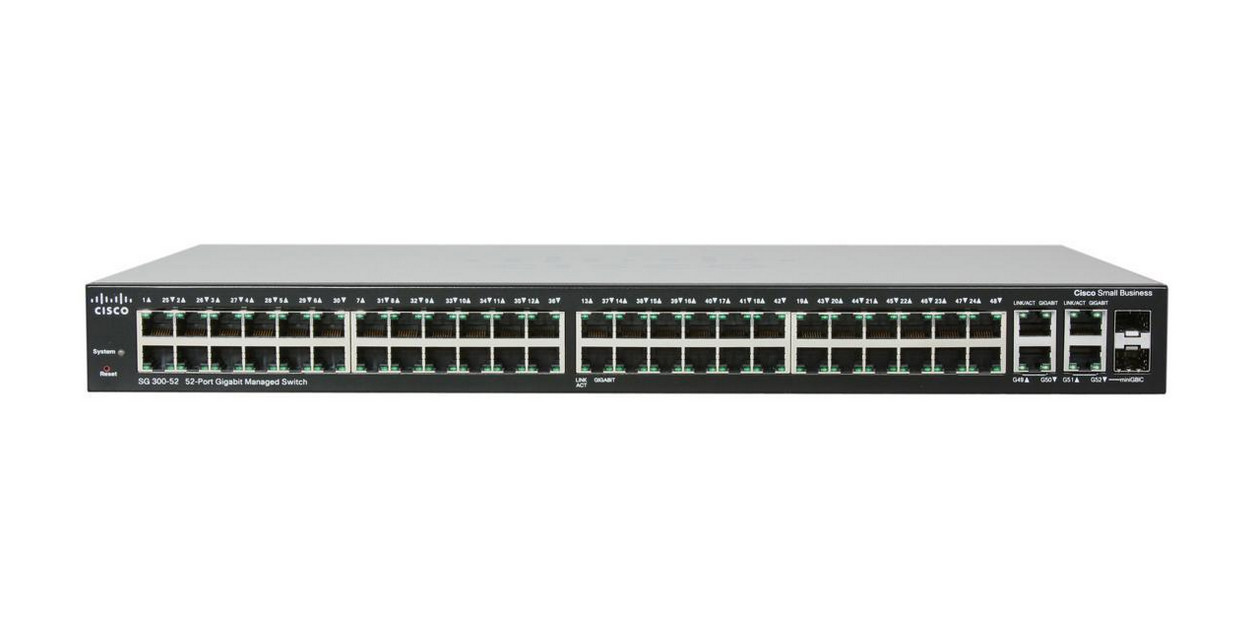 Cisco SG300-52 52-Port Gigabit Managed SRW2048-K9 V01 - Photo 1