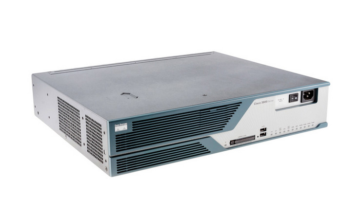 Cisco 3825 Integrated Services Router with rack ears - Photo 1