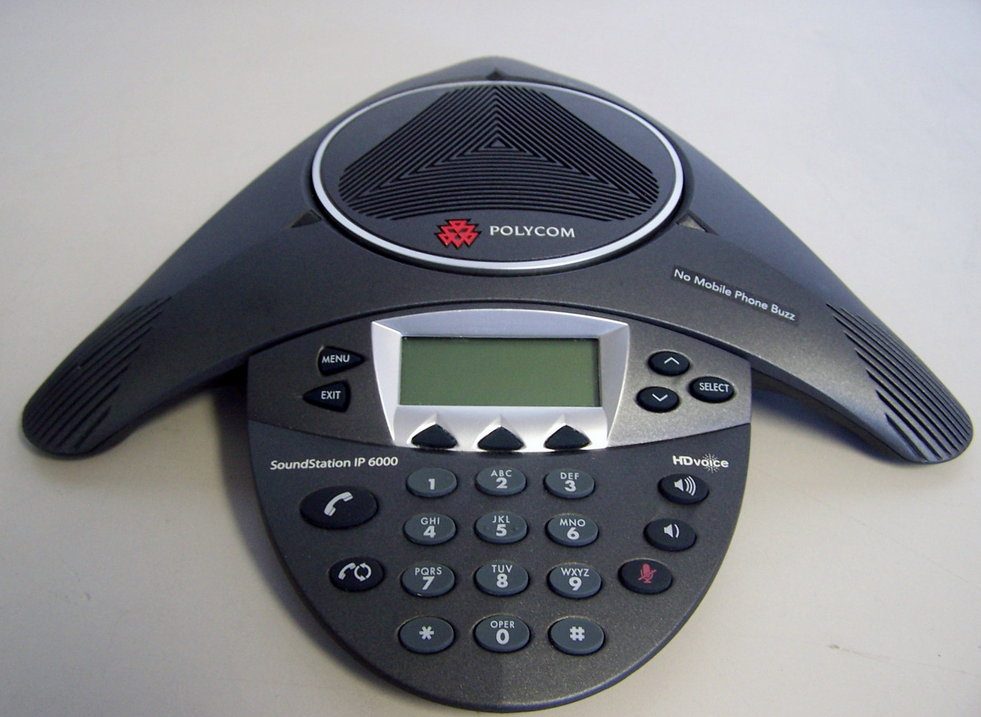 Polycom IP 6000 SoundStation POE HD Conference Phone 2201-15600-001 - Photo 1