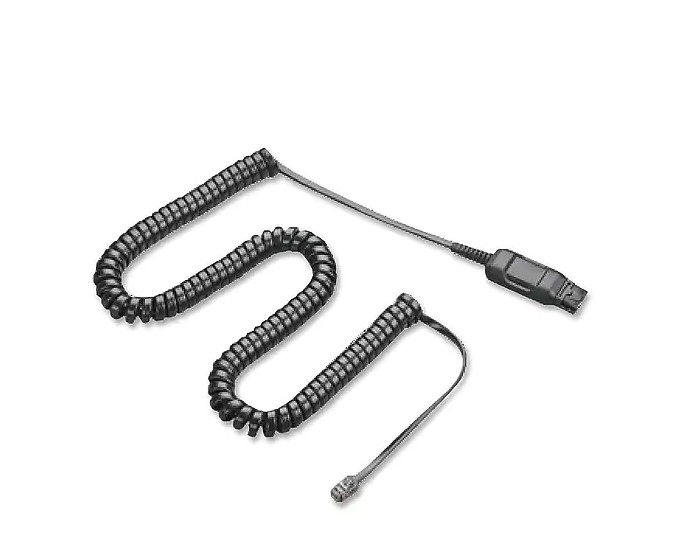Plantronics A10-16 66268-02 H-Series Telephone Headset Cable Cord A10-16 - Photo 1