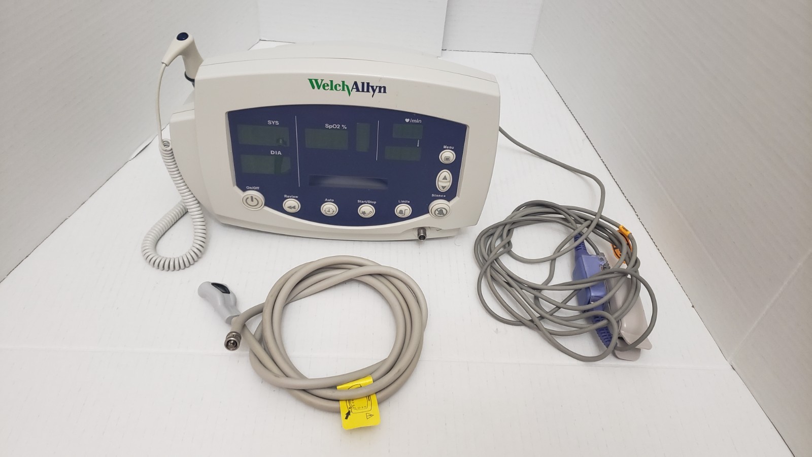 Welch Allyn 53NT0 Vital Signs Monitor with Thermometer and BP Hose Unit A - Photo 1