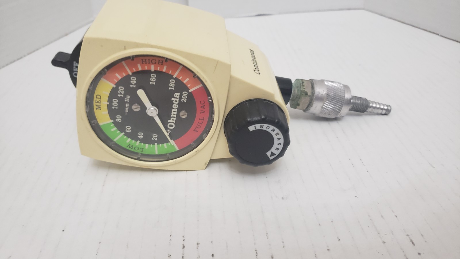 Ohmeda 200 Intermittent Suction Vacuum Regulator Unit A - Photo 1